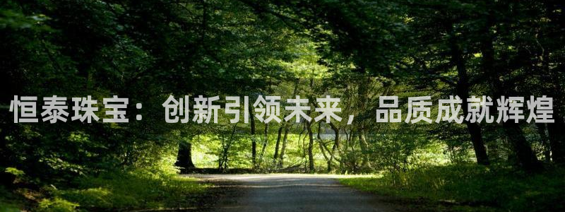 新宝5台卡：恒泰珠宝：创新引领未来，品质成就辉煌