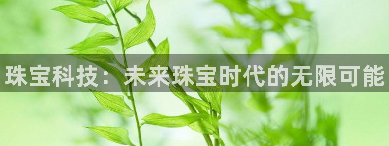 新宝5链接：珠宝科技：未来珠宝时代的无限可能