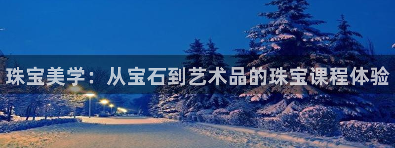 新宝5后：珠宝美学：从宝石到艺术品的珠宝课程体验
