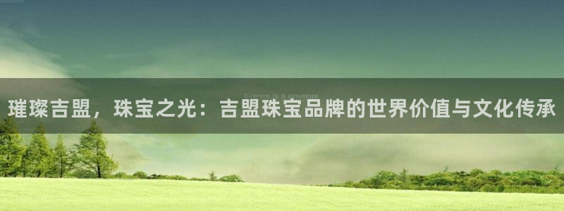 新宝5唯一：璀璨吉盟，珠宝之光：吉盟珠宝品牌的世界价值与文化传承