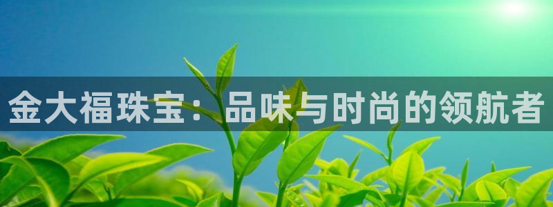 新宝5线路登录：金大福珠宝：品味与时尚的领航者