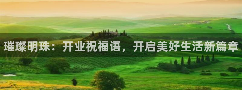 新5宝：璀璨明珠：开业祝福语，开启美好生活新篇章