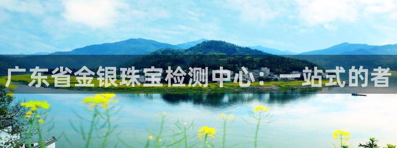 新宝5招商部：广东省金银珠宝检测中心：一站式的者